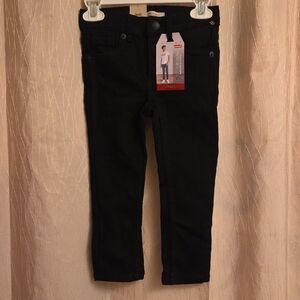 Levi's 510 Skinny Black Jeans
